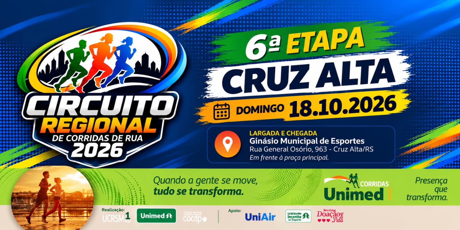 Circuito Regional - 6ª Etapa - Cruz Alta - 18 de Outubro de 2026